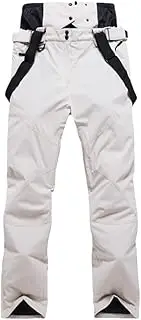 [Haitpant] Men Women Outdoor Windproof Ski Pants Couple Warm Snow Trousers Winter Ski Snowboard Pants