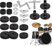 MLqkpwy Drum Stand Felts Pad | Non-Slip Musical Instruments Cup Sleeve | Improve Sound Quality, Reduce Noise Drum Stands Pad for Stage Performances