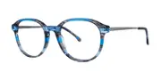 Elliott Ives Samuel Blue Stripe Women’s Glasses Blue Size 45 - Private Health Rebate - Blue Light Block Available
