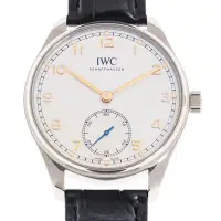 在飛比找PChome24h購物優惠-IWC 萬國錶 Portuguese 葡萄牙自動皮帶表(IW