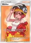 Welder 214/214 SM Unbroken Bonds Holo Trainer Ultra Rare Full Art Pokemon Card T