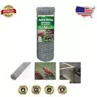Galvanized 1-Inch Mesh Chicken Wire Fence, 24" x 150ft for Garden & Poultry