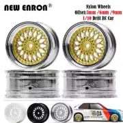 RC Drift On-Road Wheels Rim 52mm Hubs Nylon For Traxxas HPI Kyosho RedCat Sakura