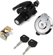 Motorcycle Ignition Switch for Varadero for XL125V 2001 2002 2003 2004 2005 2006 Motorcycle Ignition Switch Gas Cap Helmet Lock Kit