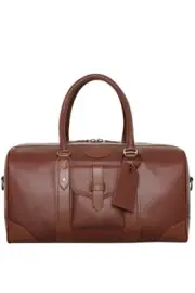 RM Williams Leather Overnight Bag | Whiskey / Brown | NEW | $695