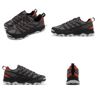 【MERRELL】登山鞋 Speed ECO WP 男鞋 灰 黑 戶外 防水 健行 溯溪 耐磨 抓地(ML036999)