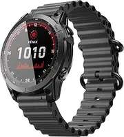 FKMBD For Garmin Fenix 6 Band 22mm Ocean Watch Band for Fenix 7, Fenix 5, Fenix 6 Pro, Fenix 5 Plus, Forerunner 955/945, Approach S60/S62, Epix