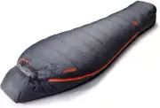 ZOOOBELIVES 10 Degree F Hydrophobic Down Sleeping X-Large, Gray R side Zipper