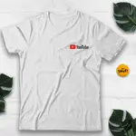 T 恤 YOUTUBE 胸前 T 恤 SHIRT DISTRO 2