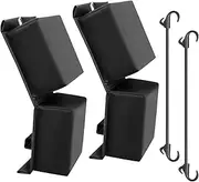 Boat Bumpers, Marine Dock Fenders, Motorboat Protection Pads, Artificial Leather Exterior, Pp Cotton Collision Cushioning, Fishing Pontoon Yachting Coast Guard, 15x3.5x7.5 Inches