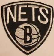 Brooklyn Nets NBA basketball Embroidered iron on patches 3"