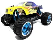 Car Electric Brushless Radiocomadata 2.4GHZ Monster Truck 1:16 4WD Rtr HIMOTO