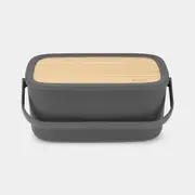 Nic Bread Bin (Dark Grey)