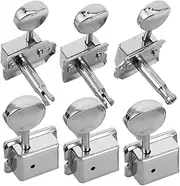 WHAMVOX 6pcs Guitar Tuning Pegs Locking Tuners for Electric Guitars Fast Easy Tuning Vintage Design