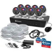 SWANN 8 CAMERA 8 CHANNEL 4K NVR SECURITY SYSTEM 2TB 5MP SWNVK-879808-AU