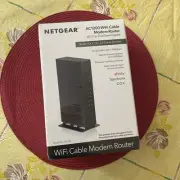 NETGEAR AC1200 Wi-Fi Cable Modem Router 802.11ac Dual Band Gigabit.