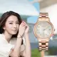 CITIZEN 星辰 XC 亞洲限定廣告款光動能鈦金屬電波抗磁女錶-36mm(CB1107-58A)