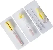 MOBUTOFU 1Set Bottle Cleaning Brush Rotating Sponge Cleaner for Feeding Bottles Durable and Practical Design for Narrow Containers and Stubborn Grime Removal