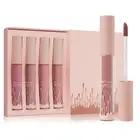 4 Pieces Matte Liquid Lipstick Set Moisturizing Lip Tints Waterproof Lip Gloss