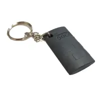 在飛比找momo購物網優惠-【美升】IC鑰匙扣卡 感應卡 灰色 門禁卡 10入(鈕扣卡 