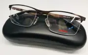Carrera 8810 Eyeglass Frame A24 Brown Ruthenium 54mm Authentic with Case