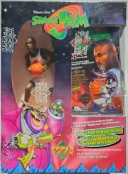 Michael Jordan Space Jam Upper Deck 10 Packs & Figure 1996 Factory Sealed *Wear