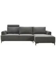 Pasargad Home Modern Right Sectional Lucca Sectional Sofa