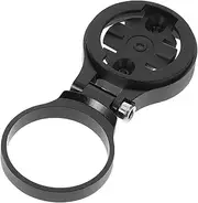 Computer Stand Bike Computer Holder Bike Bracket Clip Odometer Holder Stopwatch Rack Front Bracket Mount for Action Camera Stopwatch Frame Aluminum Alloy Black