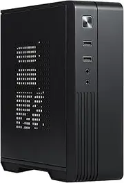 MX02 Mini ITX Computer Case HTPC Host Chassis USB2.0 ITX Enclosure Industrial Control Chassis for Office Business