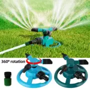 360 Degree Automatic Rotating Garden Lawn Water Sprinkler System Rotating Nozzle