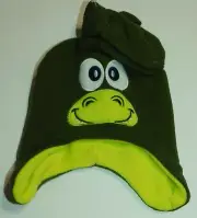 Child's Dragon Beanie and Mitten Combo , toboggan hat
