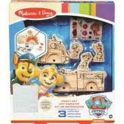 Melissa And Doug Paw Patrol Vehicles Wooden Craft Kit Chase Marshall Skye
