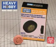 Heavy Hobby WWII German Sd.Kfz.234 Weighted Wheels Type.2（Contain Spare Wheel）