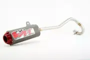 Big Gun EVO Mini Steel Full Exhaust System w/ Red Tip For Honda XR80R 2002-03