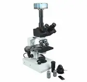 Radical Trinocular Microscope w Blood Semen Water Phase Contrast and 1.3Mpix ...