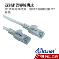 在飛比找蝦皮商城優惠-KTNET RJ45 5米 C5E貝吉白L2 現貨 蝦皮直送