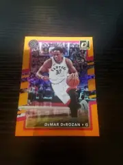 2017-18 Donruss Holo Laser Orange #136 DeMar DeRozan