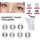 Black Magnetic Eyelash Curler Simulation Heated Eyelashes Curler