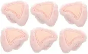 Easter Craft Bunny Ears DIY Rabbit Ears Hairpins Plush Bunny Ear Hair Clip Decoration Pink Headband Women Girls Headwear Cosplay Headdress