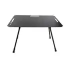 Folding Camping Table Aluminum Picnic Table Portable Tracticals Table Light NO