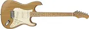 Stagg S-Style Electric Guitar - Honey Finish with Pearloid Cream Pickguard (S350-H)