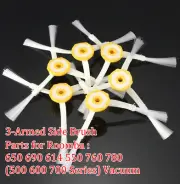 3Armed Side Brush For iRobot Roomba for iRobot Roomba 500 600 700 Series 550 560