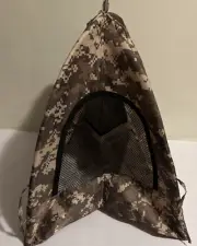 Build a Bear Workshop Accessory Army Digital Camo Tent Green New NWT