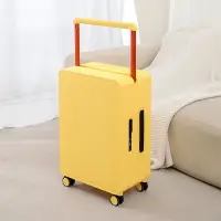 在飛比找樂天市場購物網優惠-楓林宜居 出口韓國20寸中置寬拉桿行李箱24寸旅行箱萬向輪密