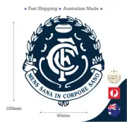 CARLTON FOOTBALL CLUB AFL AUSSIE RULES STICKER DECAL 2 SIZES