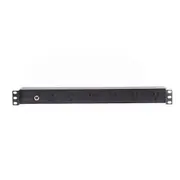 1Ru 6 Way Gpo Recessed Rack Mount Pdu Power Rail