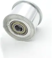 1pc 2GT 30T Idler Timing Pulley GT2 30T 3D Printer Parts 2GT 30Teeth with 3/4/5/6mm Inner Bore Without Teeth/with Teeth Aluminum Alloy Pulley(3mm,11mm Without Teeth)