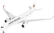 Pre-Built Model Aircraft 16CM 1/400 Scale Miniature Model Collectible Airplane for Japan Airlines A350-900 JA06X Metal Aircraft Replica Miniature Airplane Model