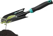 Garden Trowels Hand Tool, 4X Small Planting Shovel Set, Greenhouse Flower Transplant Spade, Digging Rake for Gardening, Outdoor, and Backpacking Supplies