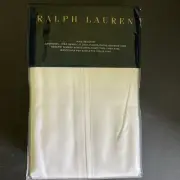 Ralph Lauren Palmer Tux White King Bed skirt
